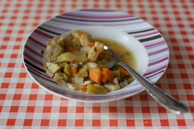 Close-up of food in bowl