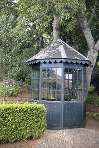 Gazebo in park