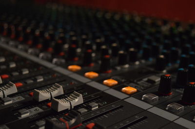 Close-up of computer keyboard