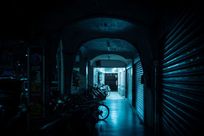 Illuminated corridor