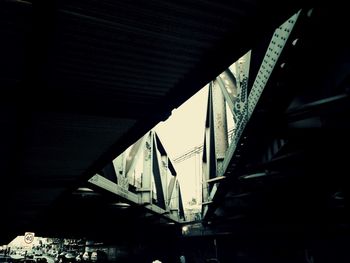 Low angle view of bridge