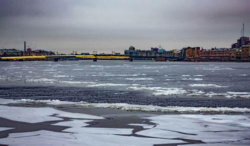 View of city at waterfront