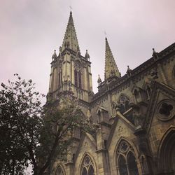 Low angle view of cathedral against sky