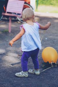 Boy playing