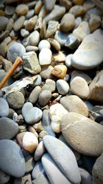 Full frame shot of stones