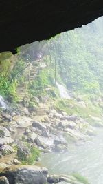 Scenic view of landscape against mountains