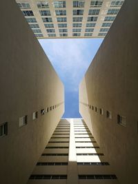 Low angle view of buildings against sky