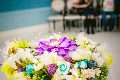 Close-up of flower bouquet