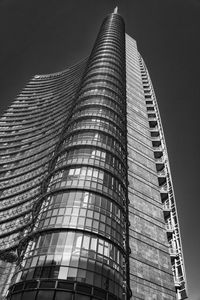 Low angle view of skyscrapers