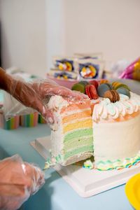 Close-up of cake