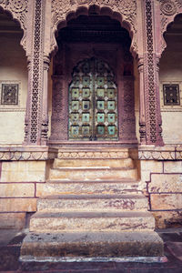 Low angle view of old building