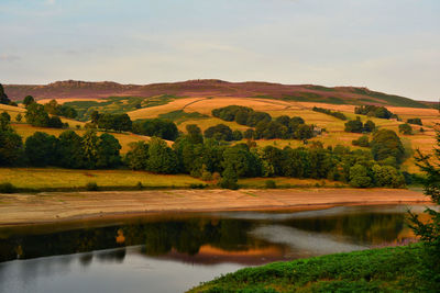 Reservoir during drought