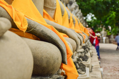 Buddha staue in temple