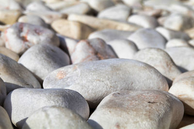 Full frame shot of stones