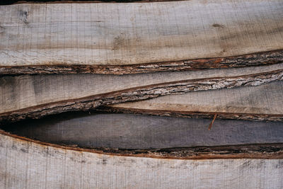 Full frame shot of old wooden floor