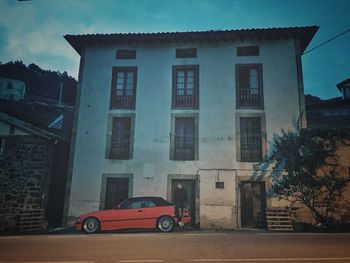 Car against sky