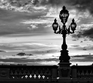 View of cloudy sky