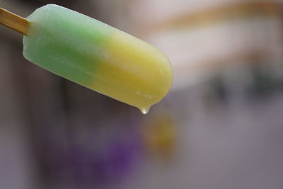 Close-up of ice cream