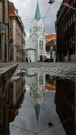 Buildings in city
