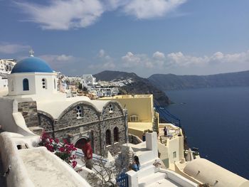 Panoramic view of church against sky