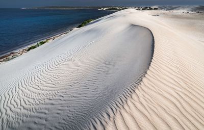 Scenic view of sea shore