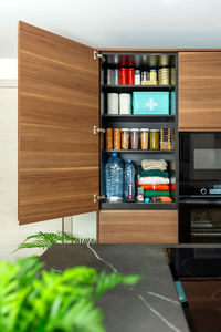 Close-up of old building