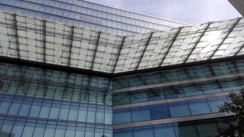 Low angle view of building against sky