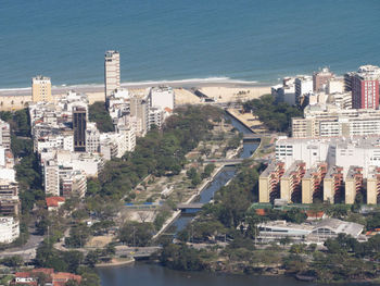 High angle view of a city