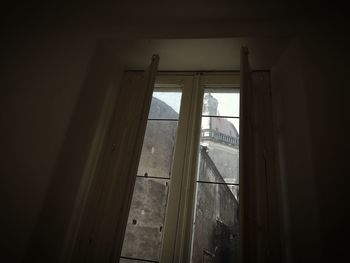 Low angle view of built structure against sky