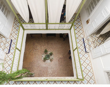 Interior of museum for photography in marrakech