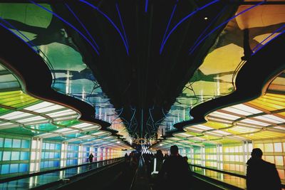 Interior of building