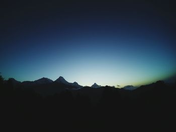 Scenic view of mountains