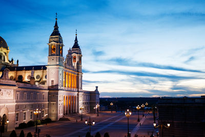 Buildings in city