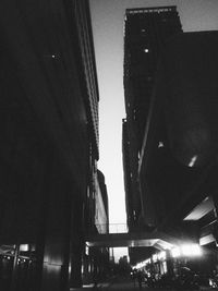 Low angle view of buildings against sky