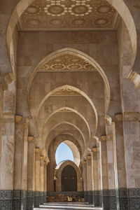 Interior of historic building