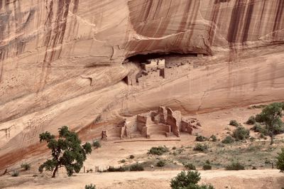 Rock formations in a desert