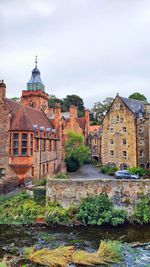 Dean village in edinburgh, scotland.