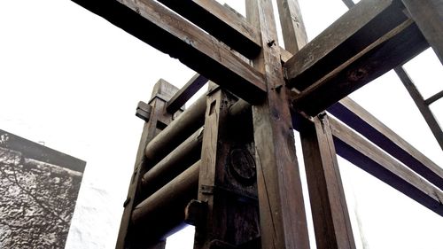 Low angle view of built structure