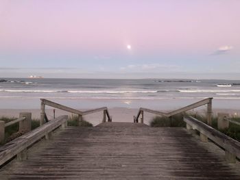 Boardwalk beach views