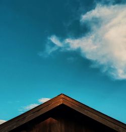 Low angle view of building against sky