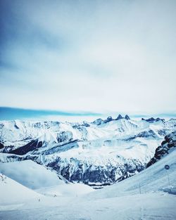 Snow covered landscape