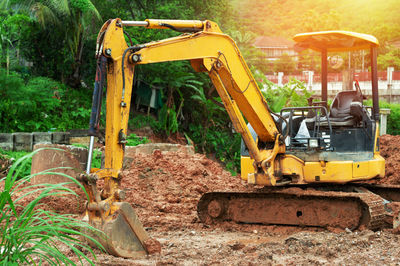 View of construction site