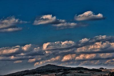 Low angle view of mountain against sky