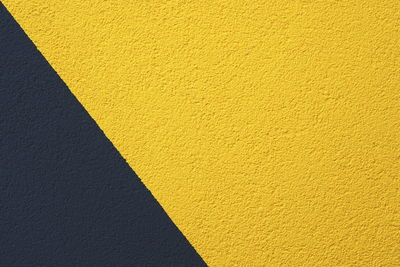 Full frame shot of yellow wall