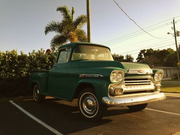Car on road