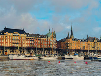 Buildings in city