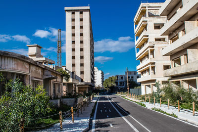 Buildings in city