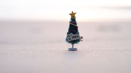 Close-up of christmas decoration