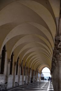 View of corridor of building