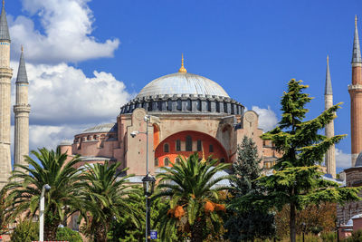 View of  mosque against sky